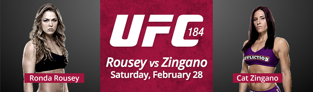UFC 184 - Rousey vs Zingano