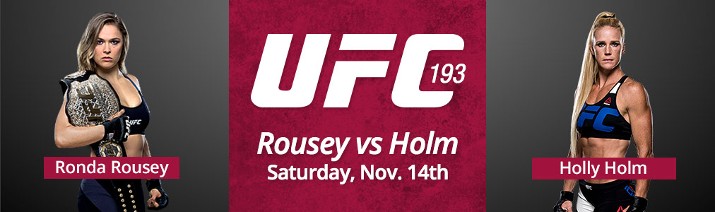 UFC 193 - Rousey v Holm