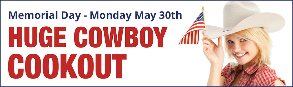 Cowboy Cookout Memorial Day
